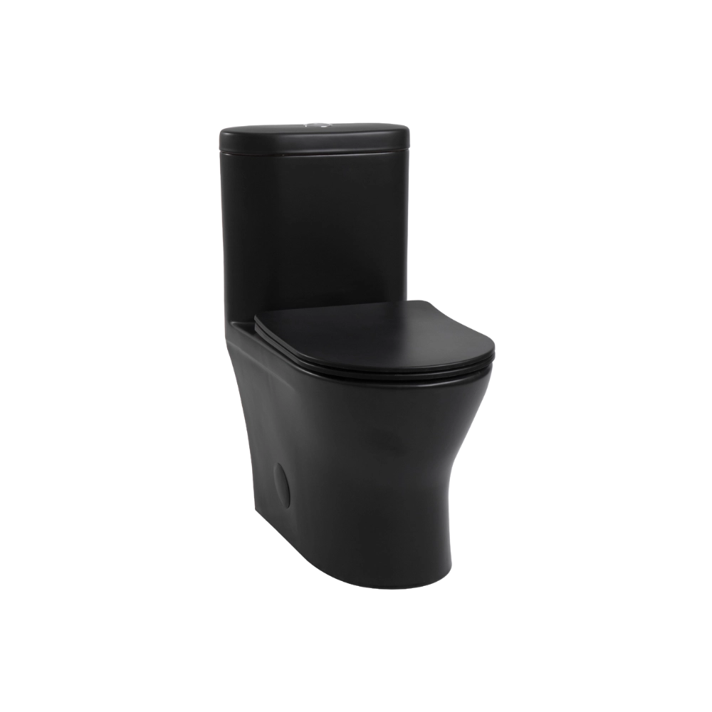 K-2920 – Sensor Matte Black, Modern Design One Piece Toilet